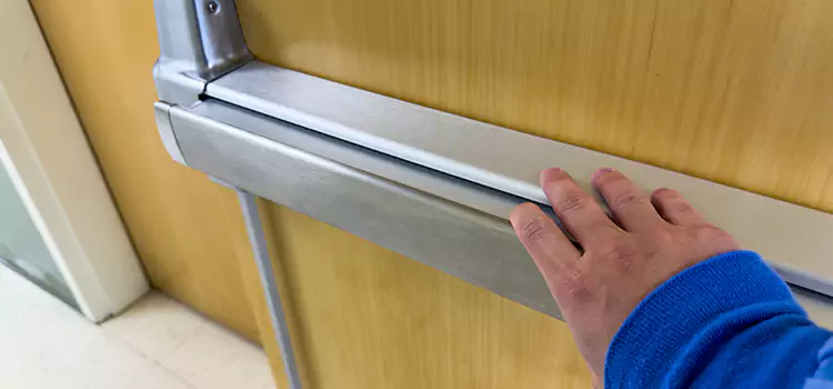Installing a Push Bar on a Door Stratford